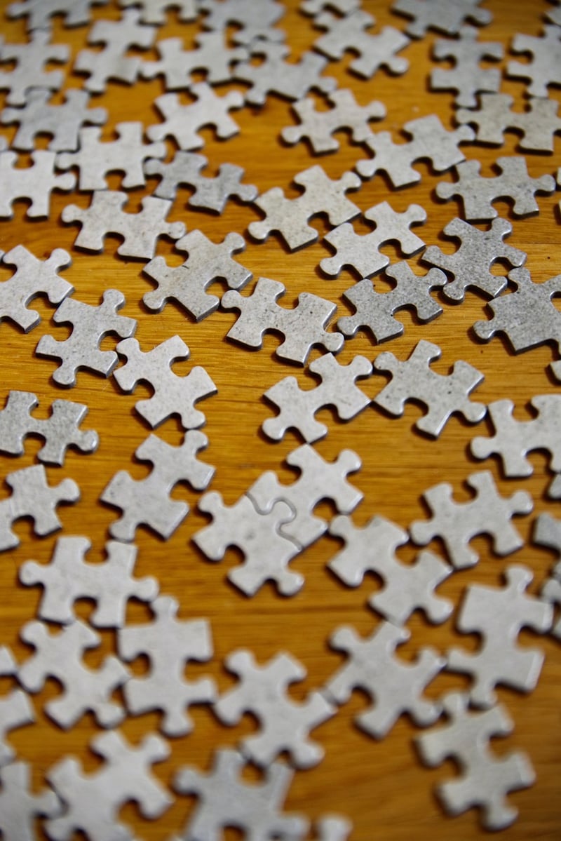 Colorful Puzzle Pieces